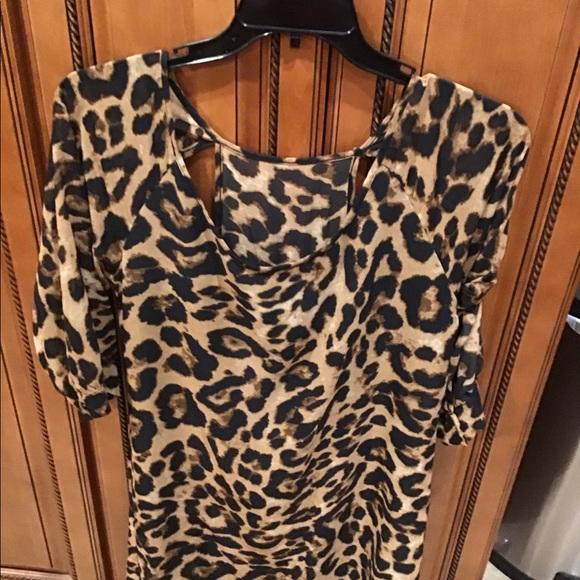 HeartSoul Tops - 2/$15 Ladie Heart soul sz large tunic animal print